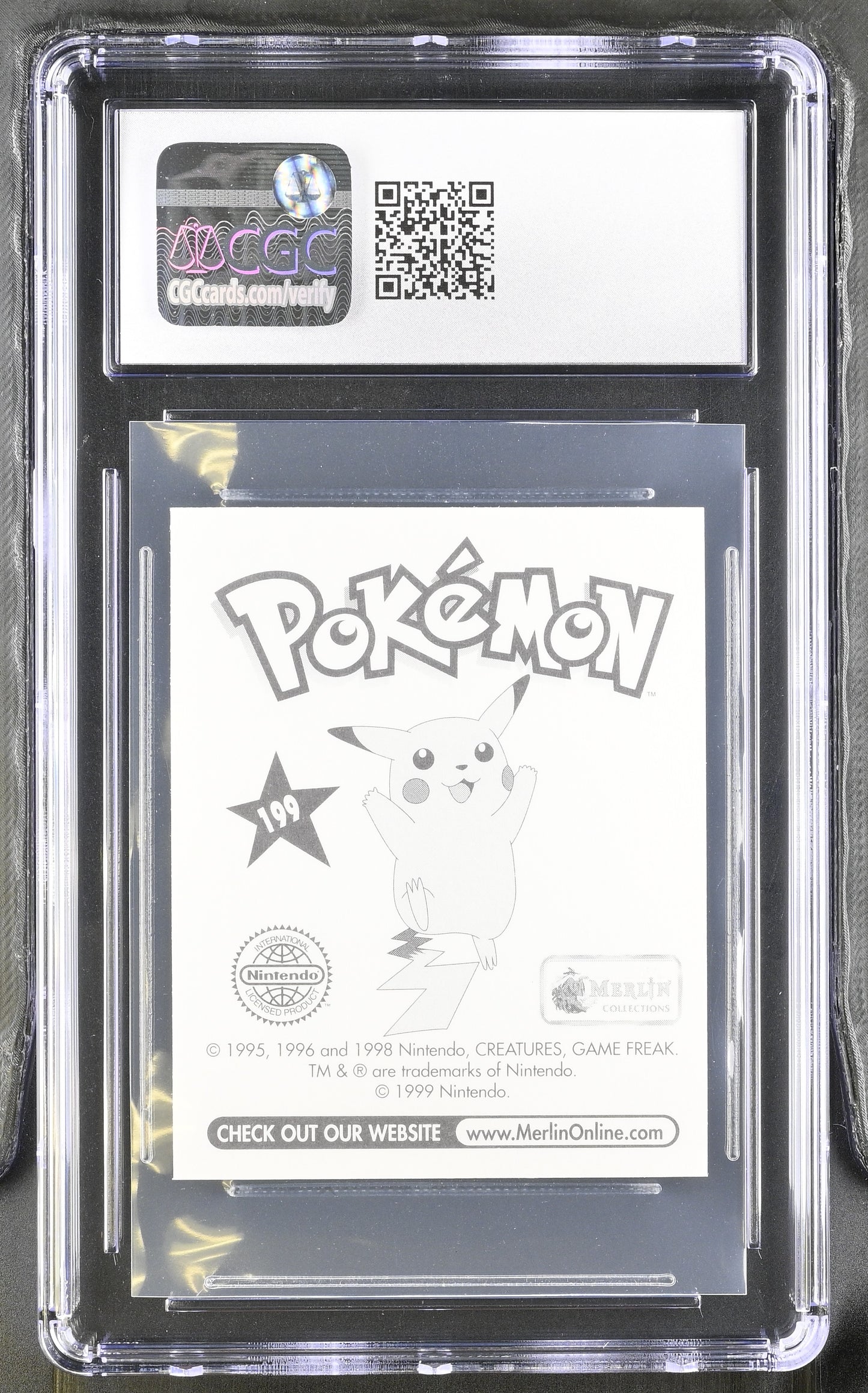 1998 Series 1 Dugtrio #199 CGC 8