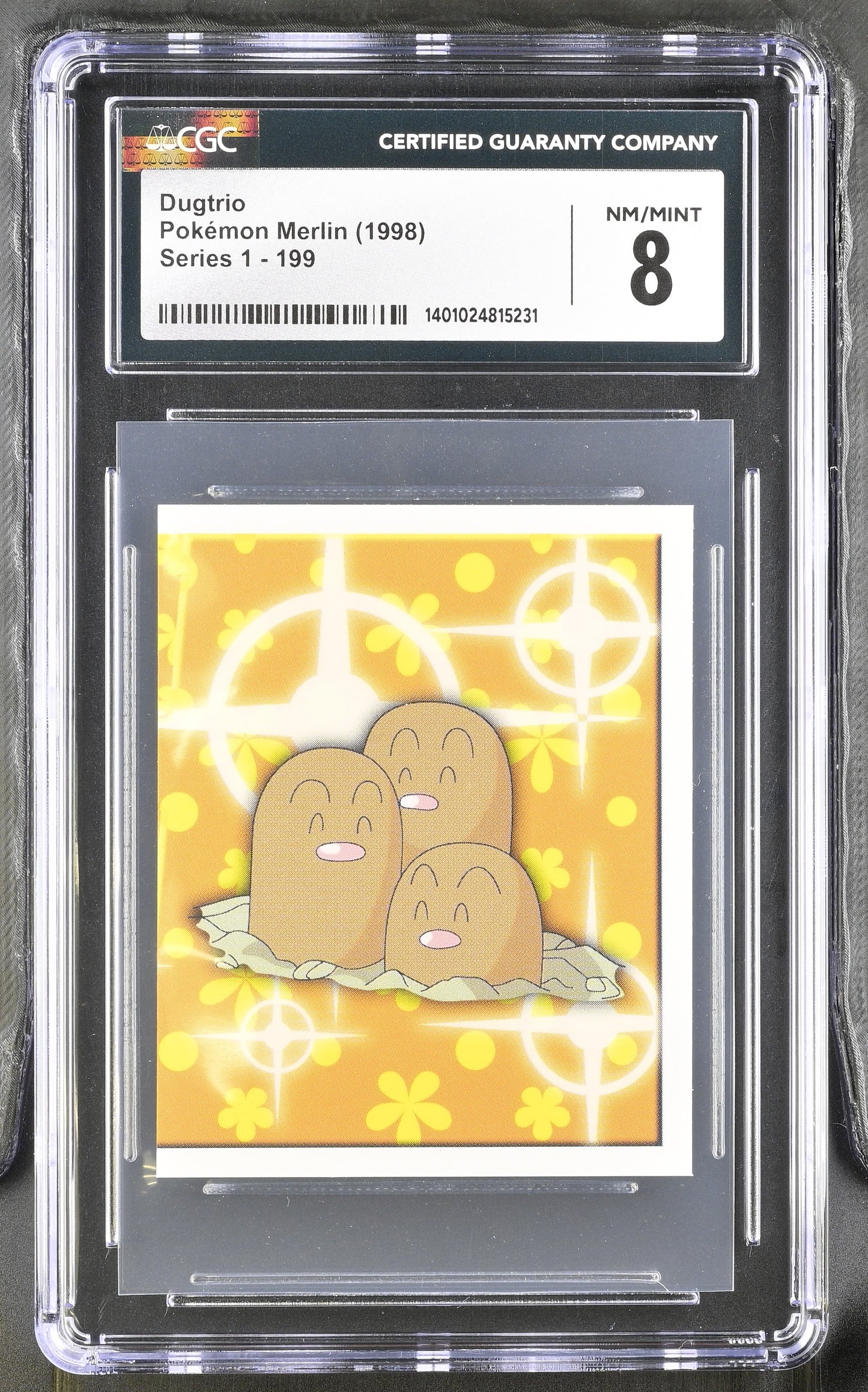 1998 Series 1 Dugtrio #199 CGC 8