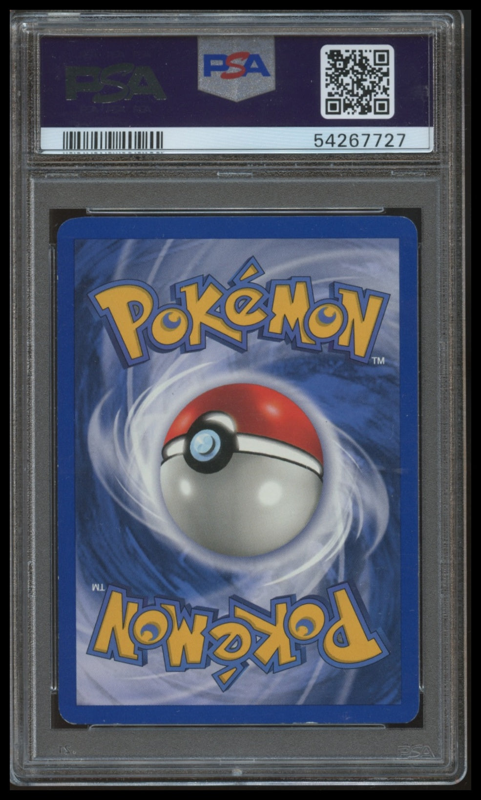 1999 Pokemon Game Charizard Holo #4 PSA 7