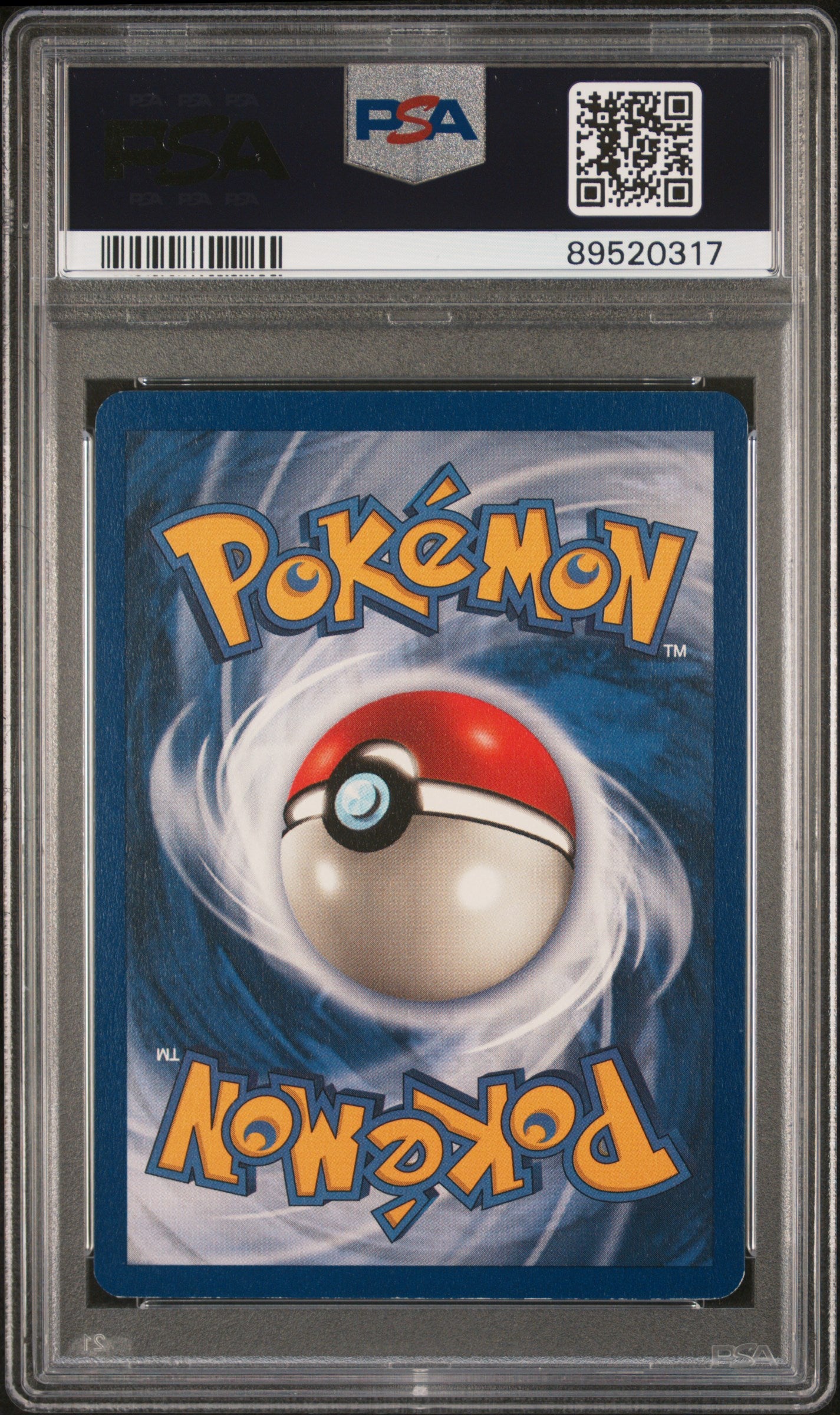 1999 Pokemon Fossil Gengar #20 1st Edition PSA 7