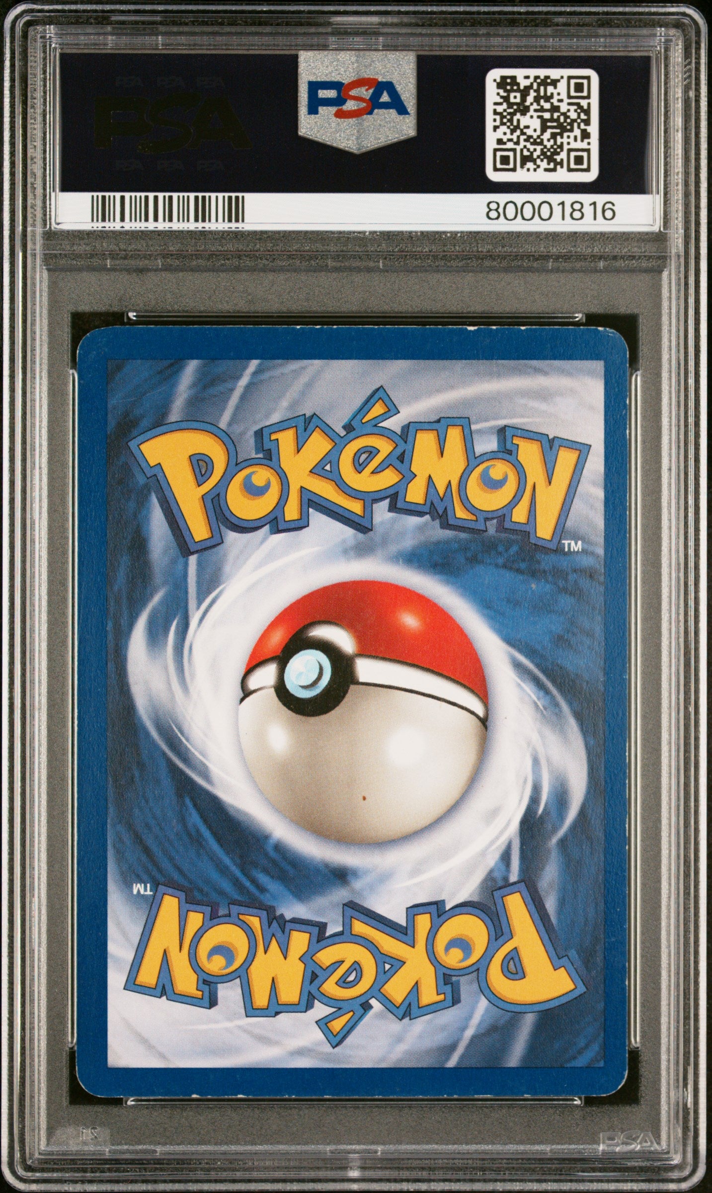 1999 Pokemon Game Blastoise Holo #2 Stage Error PSA 5