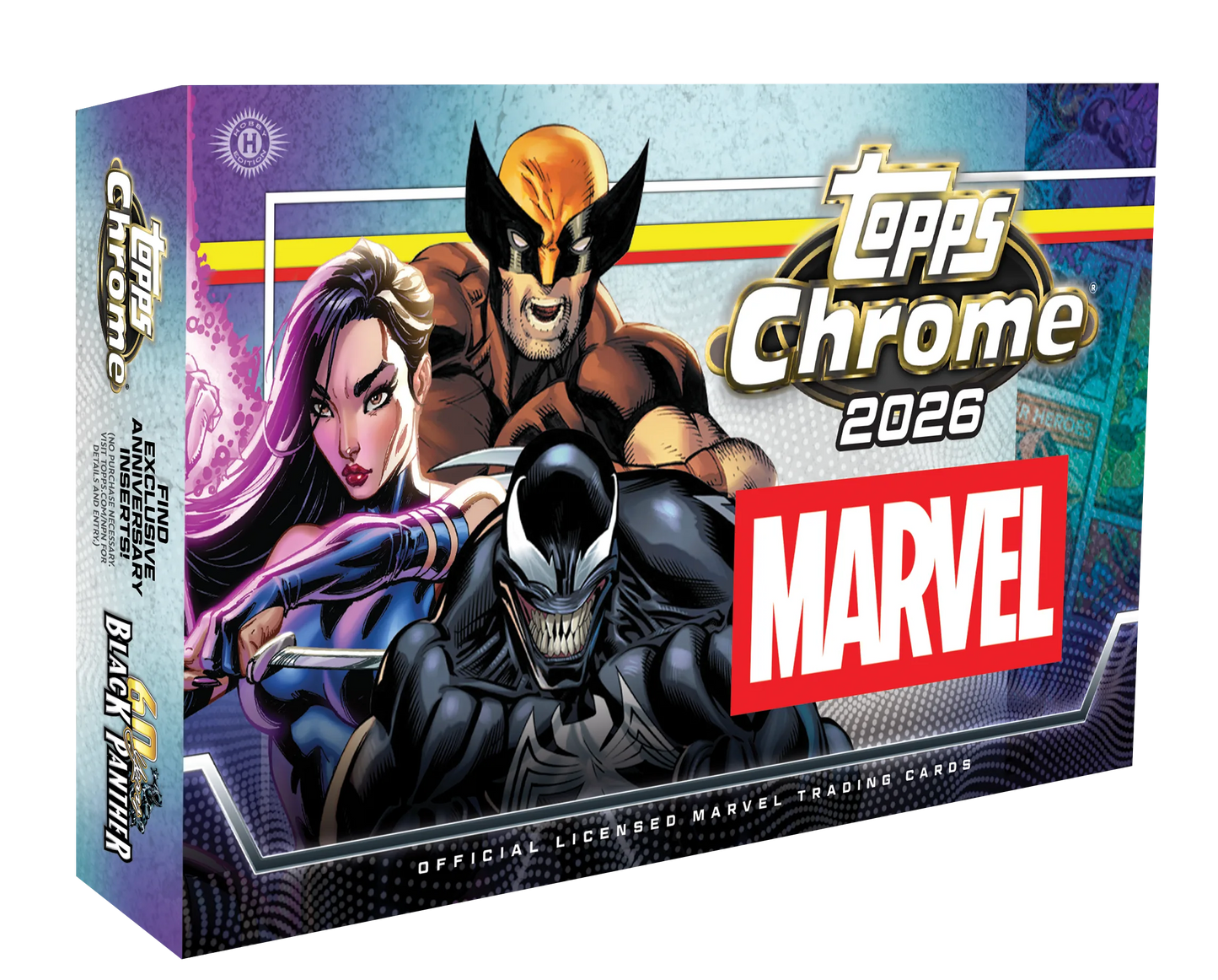 2026 Topps Chrome Marvel Hobby Box