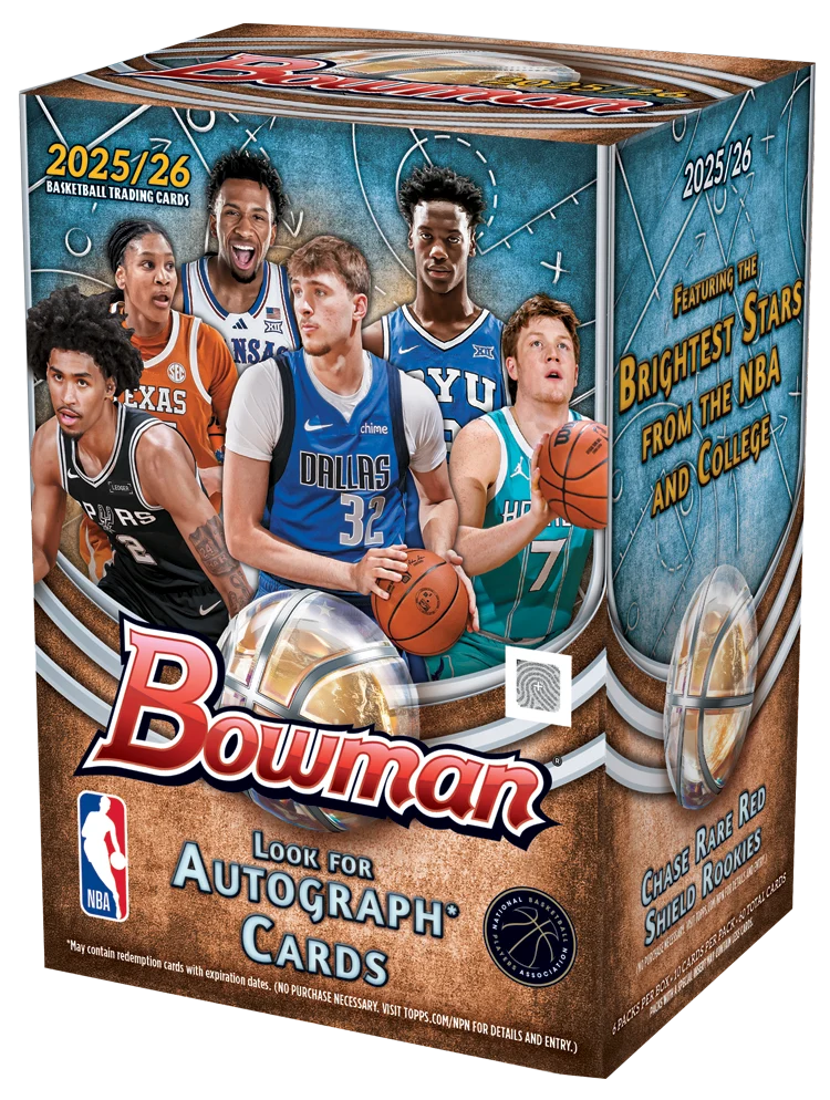 2025 Topps Bowman Basketball Value Box