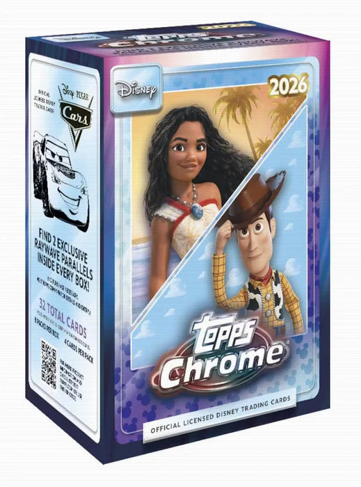 2026 Topps Chrome Disney Value Box