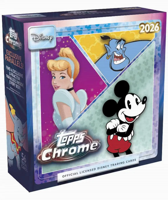 2026 Topps Chrome Disney Mega Box