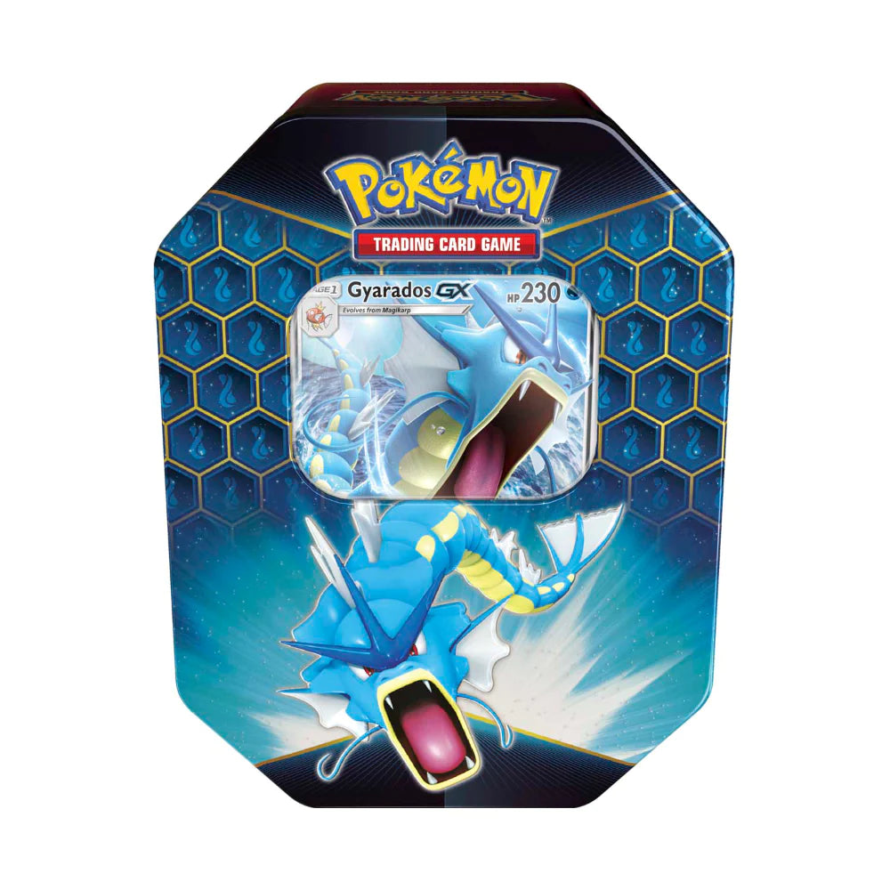 Pokemon Hidden Fates Gyarados Tin