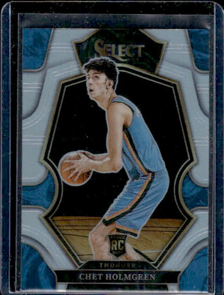 2022-23 Panini Select #196 Chet Holmgren Silver Prizms RC