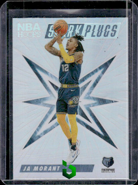 2022-23 Hoops #15 Ja Morant Spark Plugs