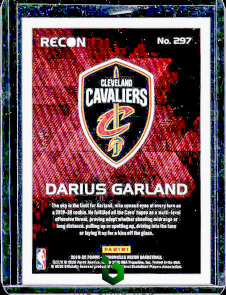 2019-20 Panini Chronicles #297 Darius Garland Teal RC