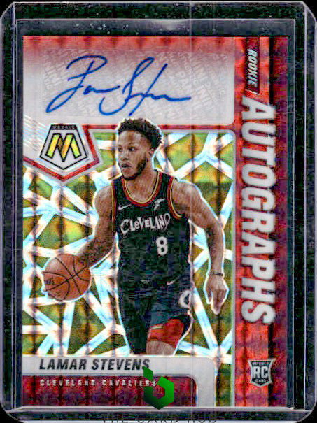 2020-21 Panini Mosaic #RA-LST Lamar Stevens Rookie Autographs Choice Fusion RC