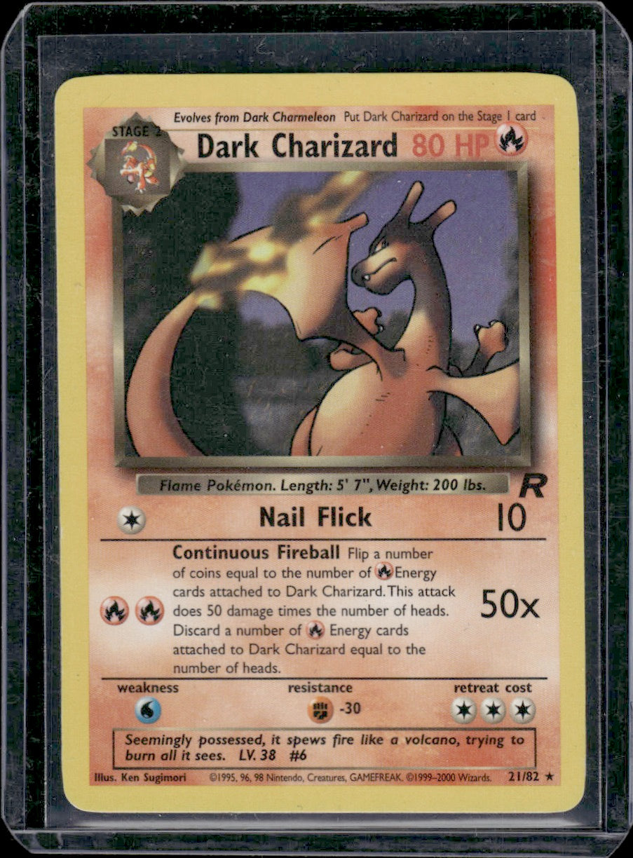 Dark Charizard (21) Team Rocket #21/82 Rare The Card Hub Dark Charizard (21) Team Rocket #21/82 Rare The Card Hub