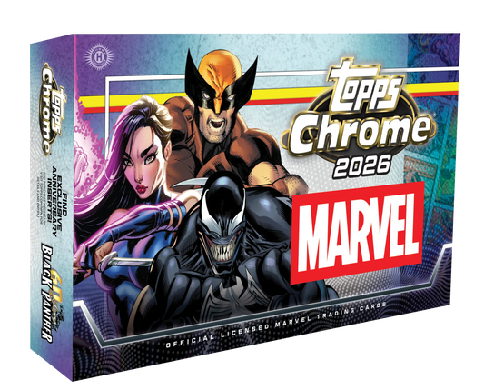 2026 Topps Chrome Marvel Hobby Box