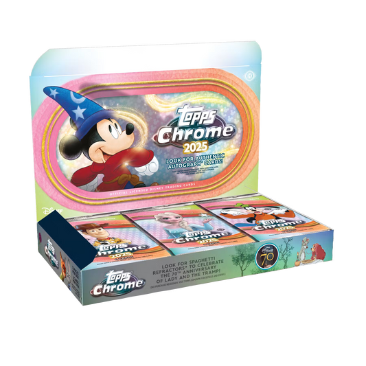 2025 Topps Chrome Disney Hobby Box