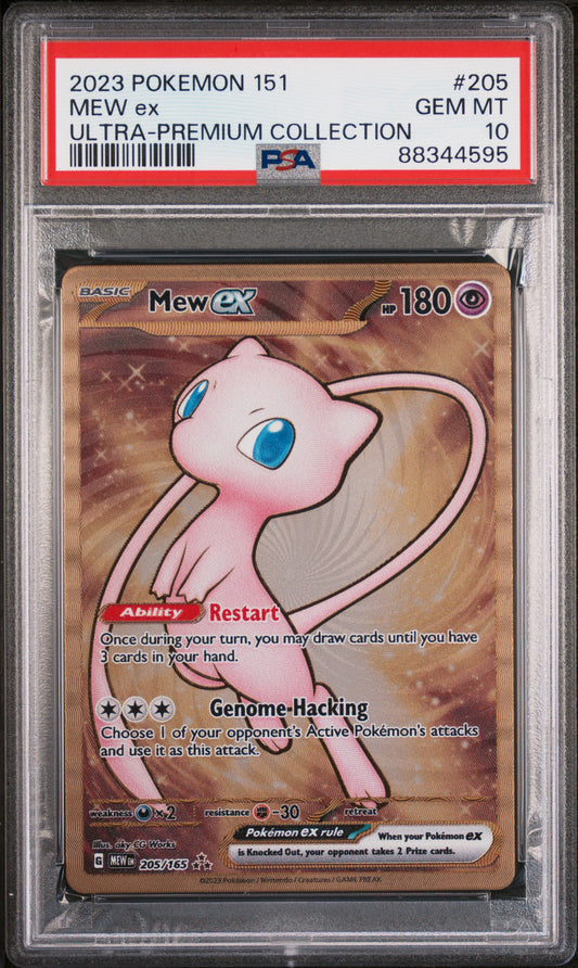 2023 Pokemon 151 Ultra-Premium Collection Mew Ex #205 PSA 10