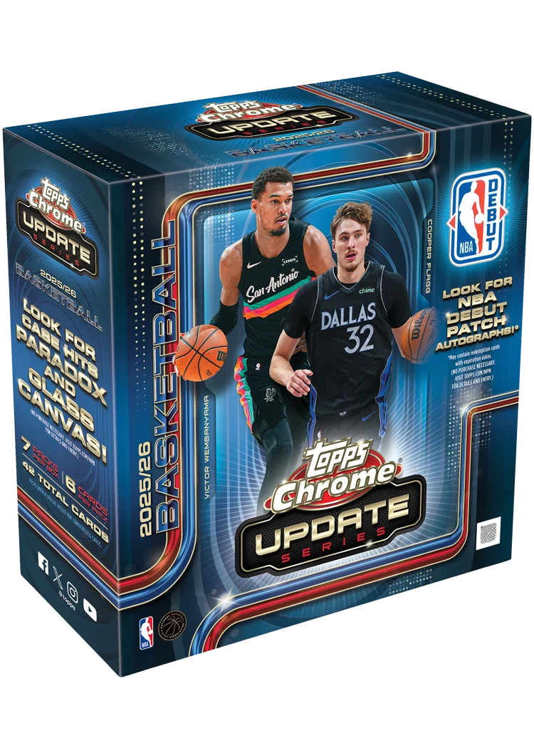 2025 Topps Chrome Update Basketball Mega Box