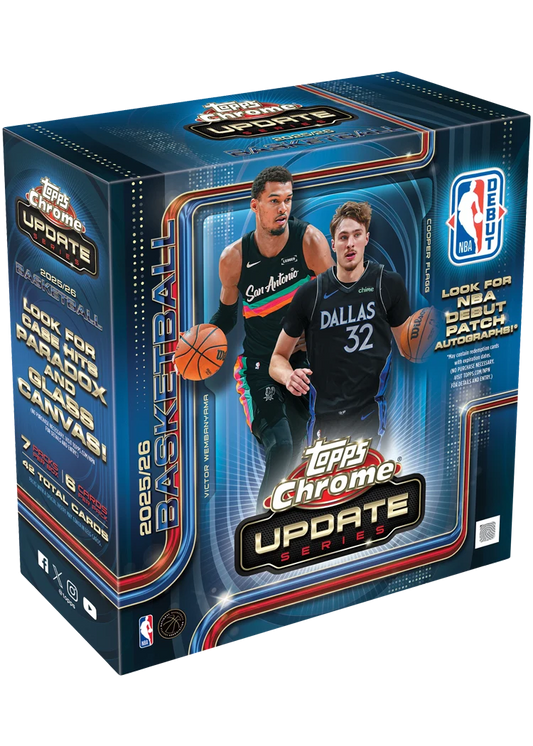 2025 Topps Chrome Update Basketball Mega Box