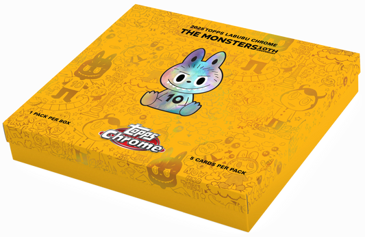 2025 Topps Chrome Labubu 10th Anniversary Box (Instock)