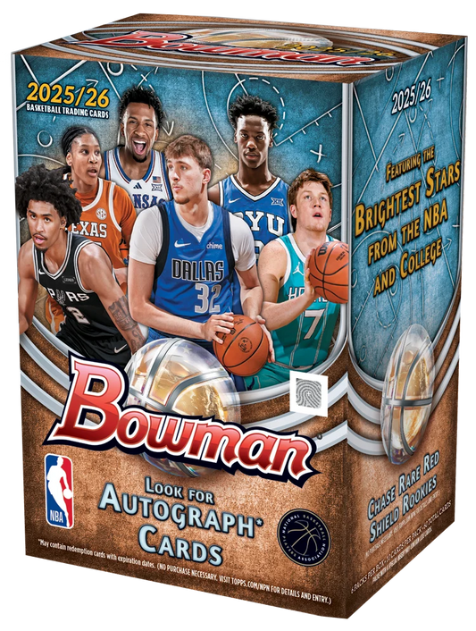 2025 Topps Bowman Basketball Value Box