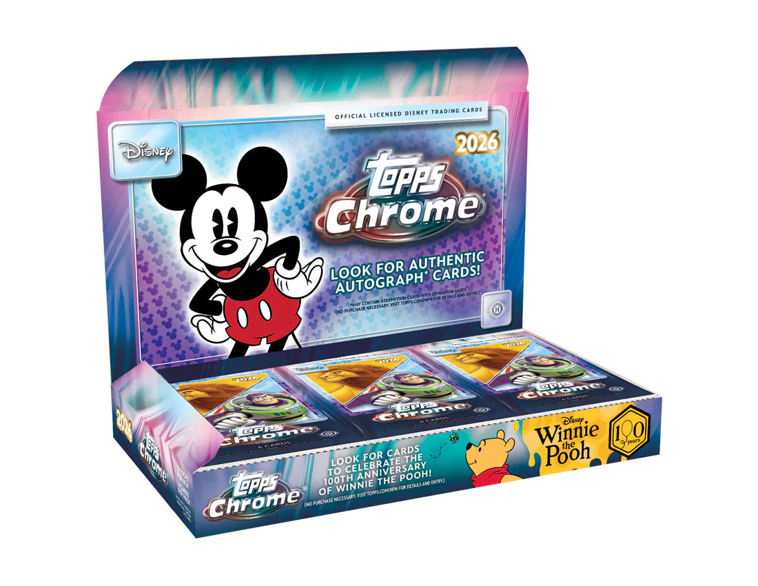 2026 Topps Chrome Disney Hobby Box