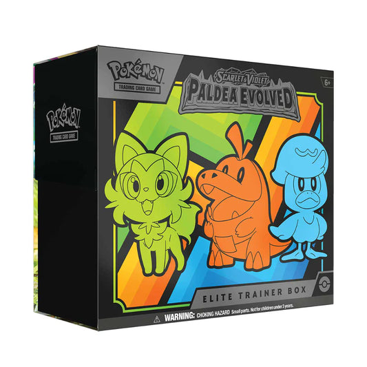 Pokemon Scarlet & Violet Paldea Evolved Elite Trainer Box