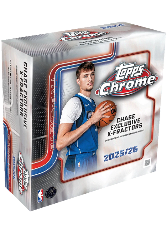 2025 Topps Chrome Basketball Mega Box