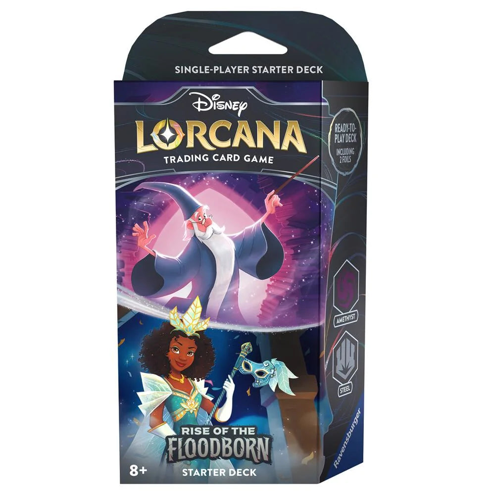 Lorcana - Rise Of The Floodborn - Amethyst/Steel Starter Deck