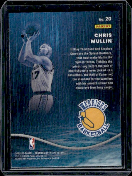 2022-23 Donruss Optic #20 Chris Mullin Raining 3s