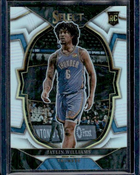 2022-23 Panini Select #99 Jaylin Williams Silver Prizms RC