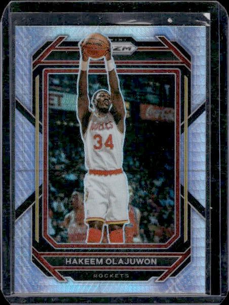 2022-23 Panini Prizm #290 Hakeem Olajuwon Prizms Hyper