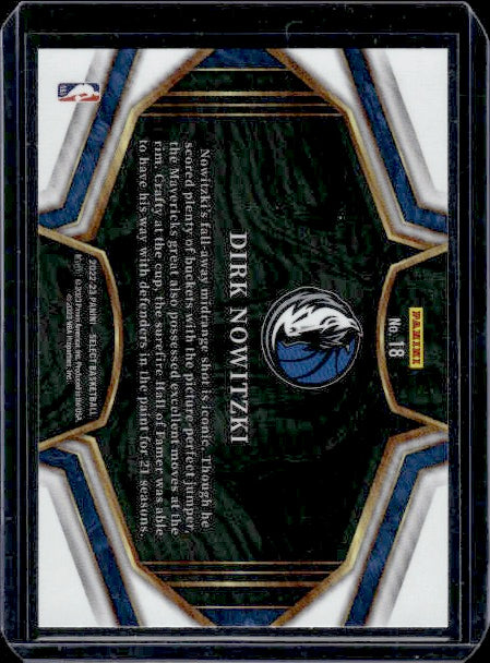 2022-23 Panini Select #18 Dirk Nowitzki Snapshots