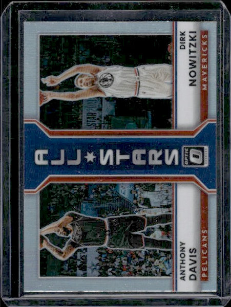 2022-23 Donruss Optic #12 Anthony Davis / Dirk Nowitzki All-Stars Holo