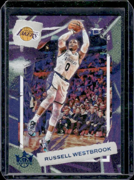 2022-23 Panini Court Kings #64 Russell Westbrook Amethyst #/99