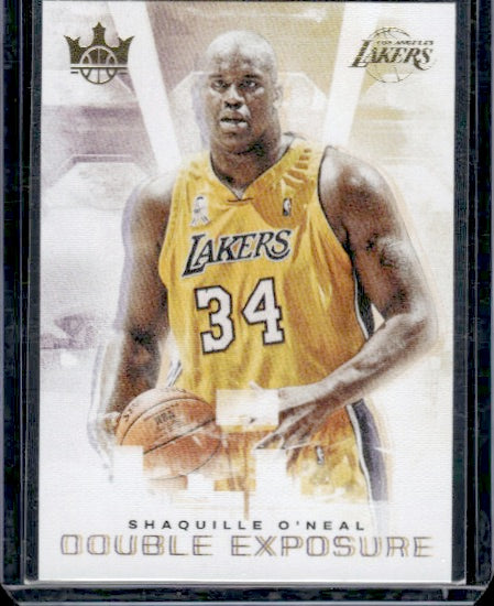 2022-23 Panini Court Kings #5 Shaquille O'Neal Double Exposure