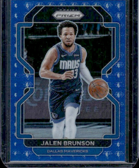 2021-22 Panini Prizm #144 Jalen Brunson NBA 75th Anniversary