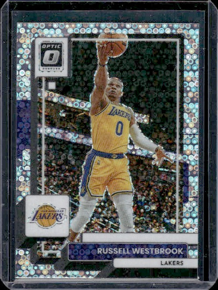 2022-23 Donruss Optic #133 Russell Westbrook Fast Break Holo