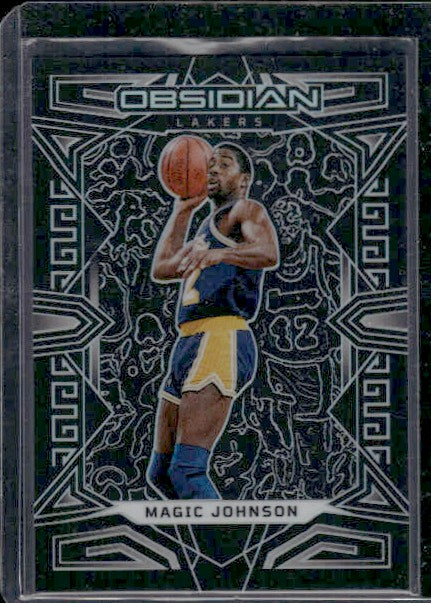 2022-23 Panini Obsidian #148 Magic Johnson