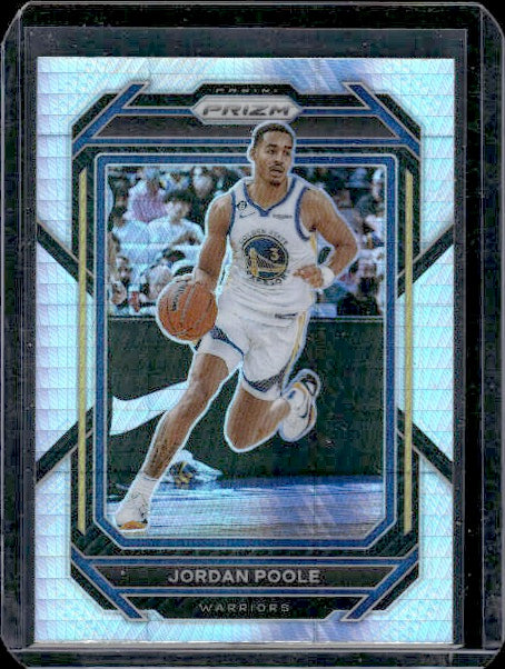 2022-23 Panini Prizm #102 Jordan Poole Prizms Hyper