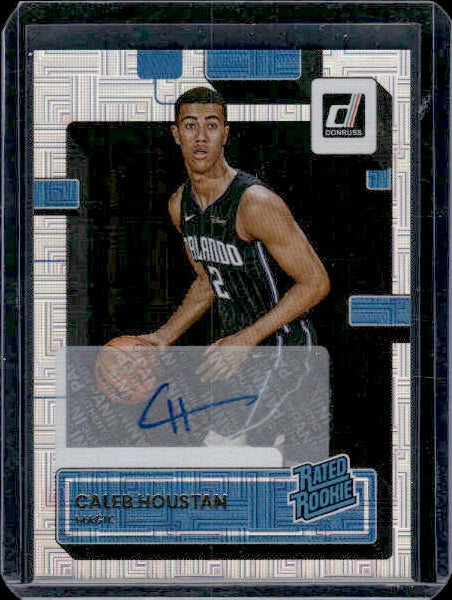 2022-23 Donruss #232 Caleb Houstan Rated Rookies Signatures Choice