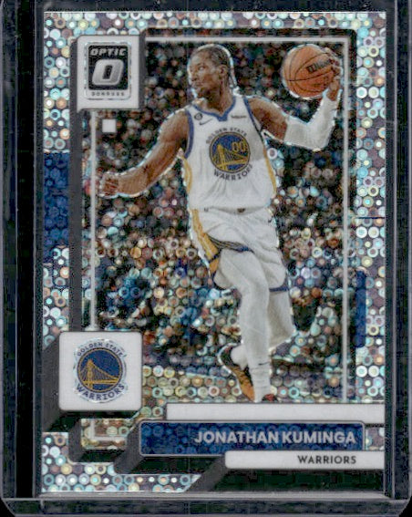 2022-23 Donruss Optic #102 Jonathan Kuminga Fast Break Holo