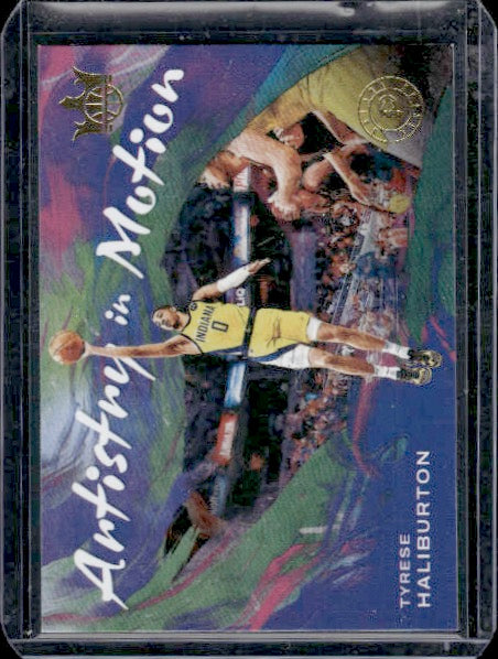 2021-22 Panini Court Kings #18 Tyrese Haliburton Artistry in Motion