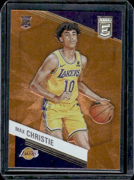 2022-23 Donruss Elite #208 Max Christie Orange RC