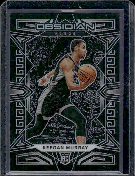 2022-23 Panini Obsidian #187 Keegan Murray RC