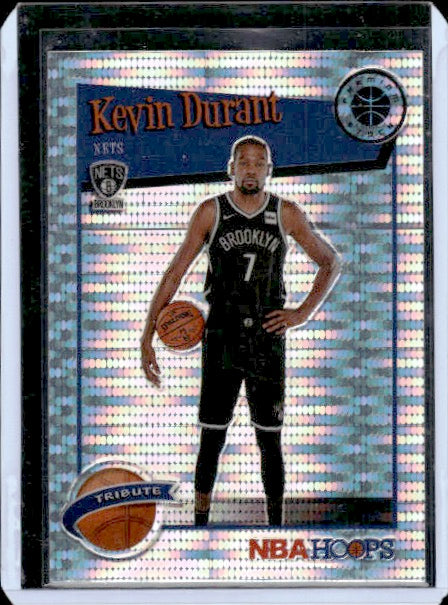 2019-20 Hoops Premium Stock #284 Kevin Durant Prizms Pulsar