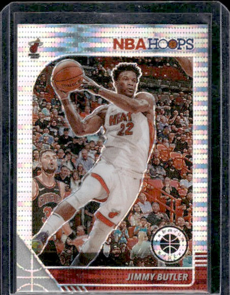 2019-20 Hoops Premium Stock #146 Jimmy Butler Prizms Pulsar