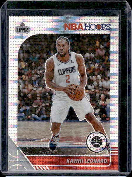 2019-20 Hoops Premium Stock #177 Kawhi Leonard Prizms Pulsar