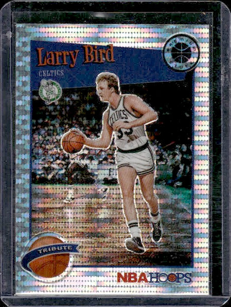 2019-20 Hoops Premium Stock #289 Larry Bird Prizms Pulsar