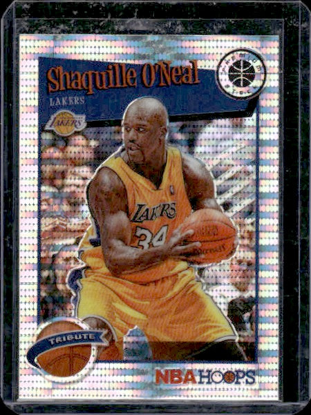 2019-20 Hoops Premium Stock #283 Shaquille O'Neal Prizms Pulsar