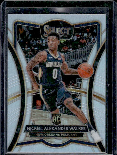 2019-20 Panini Select #195 Nickeil Alexander-Walker Silver Prizms RC