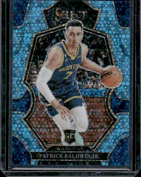 2022-23 Panini Select #193 Patrick Baldwin Jr. Light Blue Disco Prizms #/99 RC