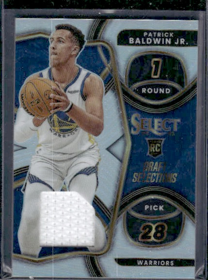 2022-23 Panini Select #DSM-PB Patrick Baldwin Jr. Draft Selections Mem RC